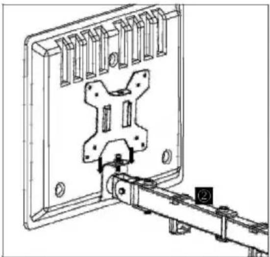 Gembird MA-DF1-01 - (TILTING), 13"-27", UP TO 8 KG - 5