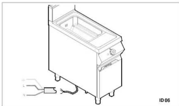 BARTSCHER 2959961 - Collegamento elettrico (technico del servizio assistenza) - 1