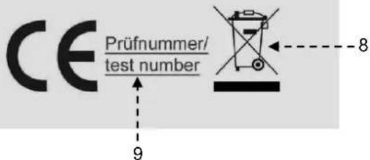 BARTSCHER 2959961 - Typenschild - 3