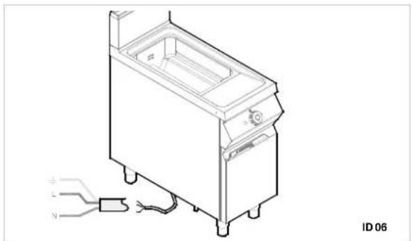 BARTSCHER 2959961 - Elektrische aansluiting (onderhoudsmonteur) - 1