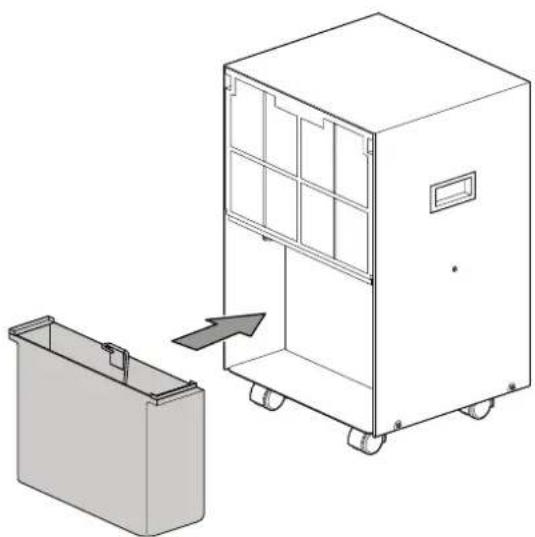 TROTEC TTK 120 S - Évacuation du réservoir de récupération des condensats - 3