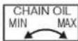 ATIKA BKS 45-2 - Symbols on the chain saw - 19
