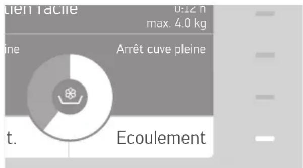 Schulthess Spirit 510 - Retirer le linge humide après l'arrêt cuve pleine - 1
