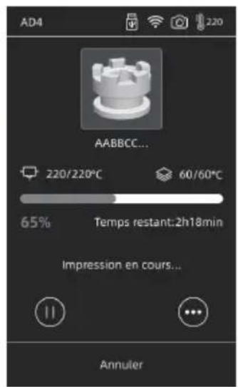 Flashforge Adventurer 4 - Méthode 1: Connection au Wi-Fi - 2