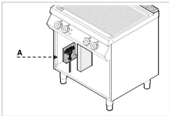 BARTSCHER 296510 - Collegamento alla rete elettrica (tecnico del servizio assistenza) - 2