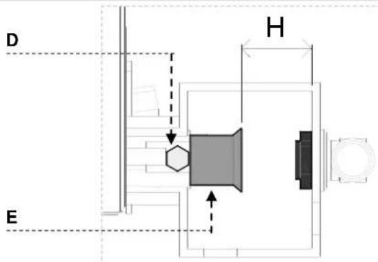 BARTSCHER 2955061 - Setting the air inlet on the burner - 2