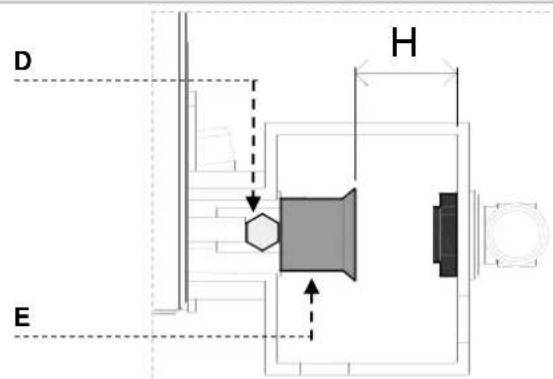 BARTSCHER 2955081 - Setting the air inlet on the burner - 2