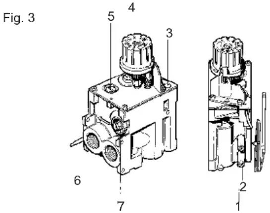 BARTSCHER 1311413 - CONTROLE DE LA PRESSION DU GAZ - 1
