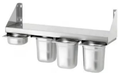 BARTSCHER 389080 - Spice shelf, 4x1/6GN - 1