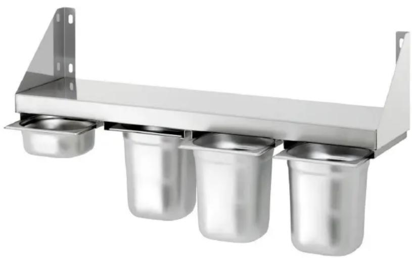 BARTSCHER 389080 - Spice shelf, 4x1/6GN - 1