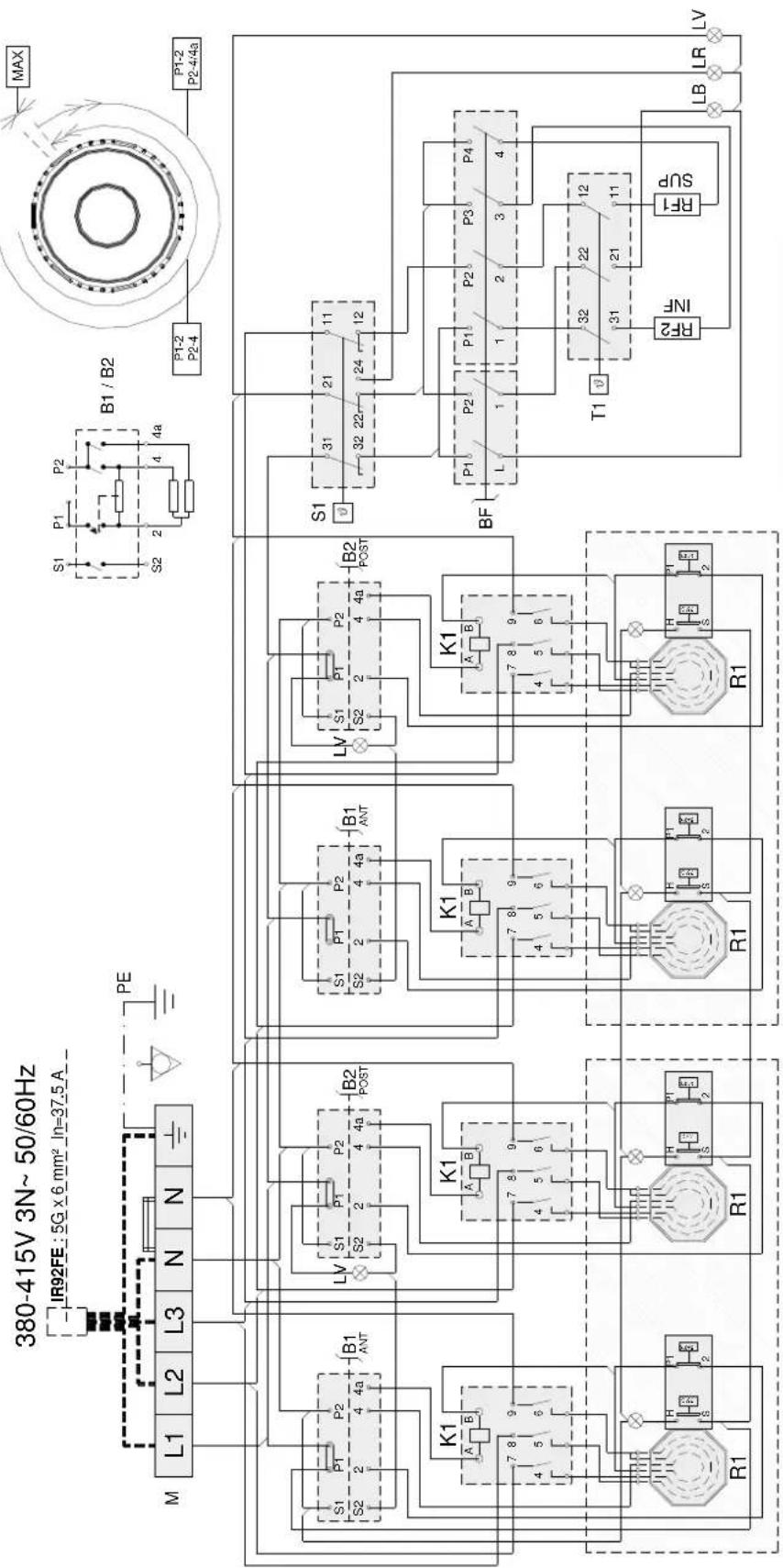 BARTSCHER 296411 - SCHALTPLAN - ELECTRIC DIAGRAM - SCHEMA ÉLECTRIQUE - SCHEMA ELETTRICO - ESQUEMA ÉLECTRICO - ELEKTRISCH SCHEMA - SCHEMAT IDEOWY - 2