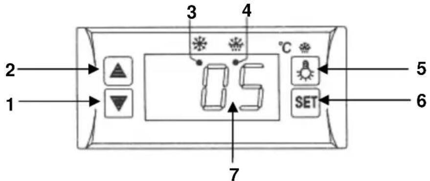 BARTSCHER DeliCool II 700202G - Cyfrowy regulator temperature - 1