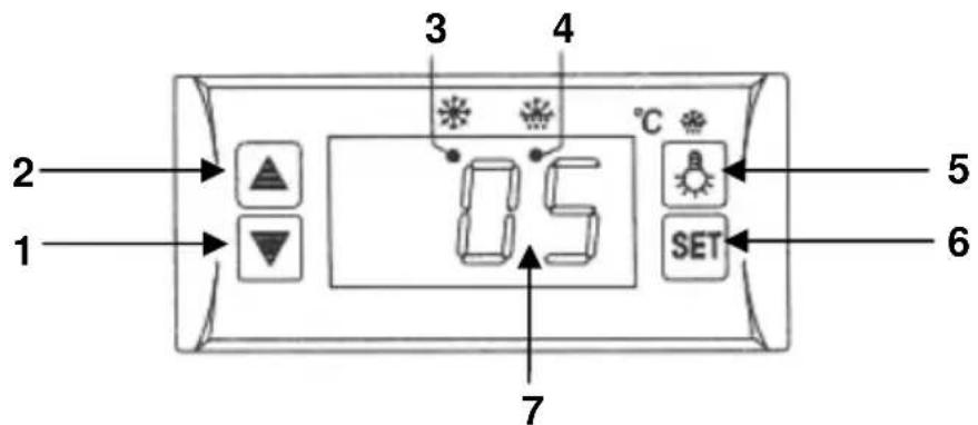 BARTSCHER DeliCool III 700203G - Digitale temperatuurregelaar - 1