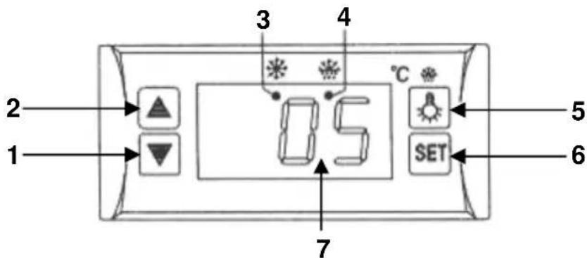 BARTSCHER DeliCool II-D 700208G - Cyfrowy regulator temperature - 1