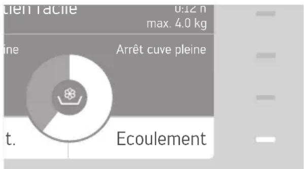 Schulthess Spirit 530 - Retirer le linge humide après l'arrêt cuve pleine - 1