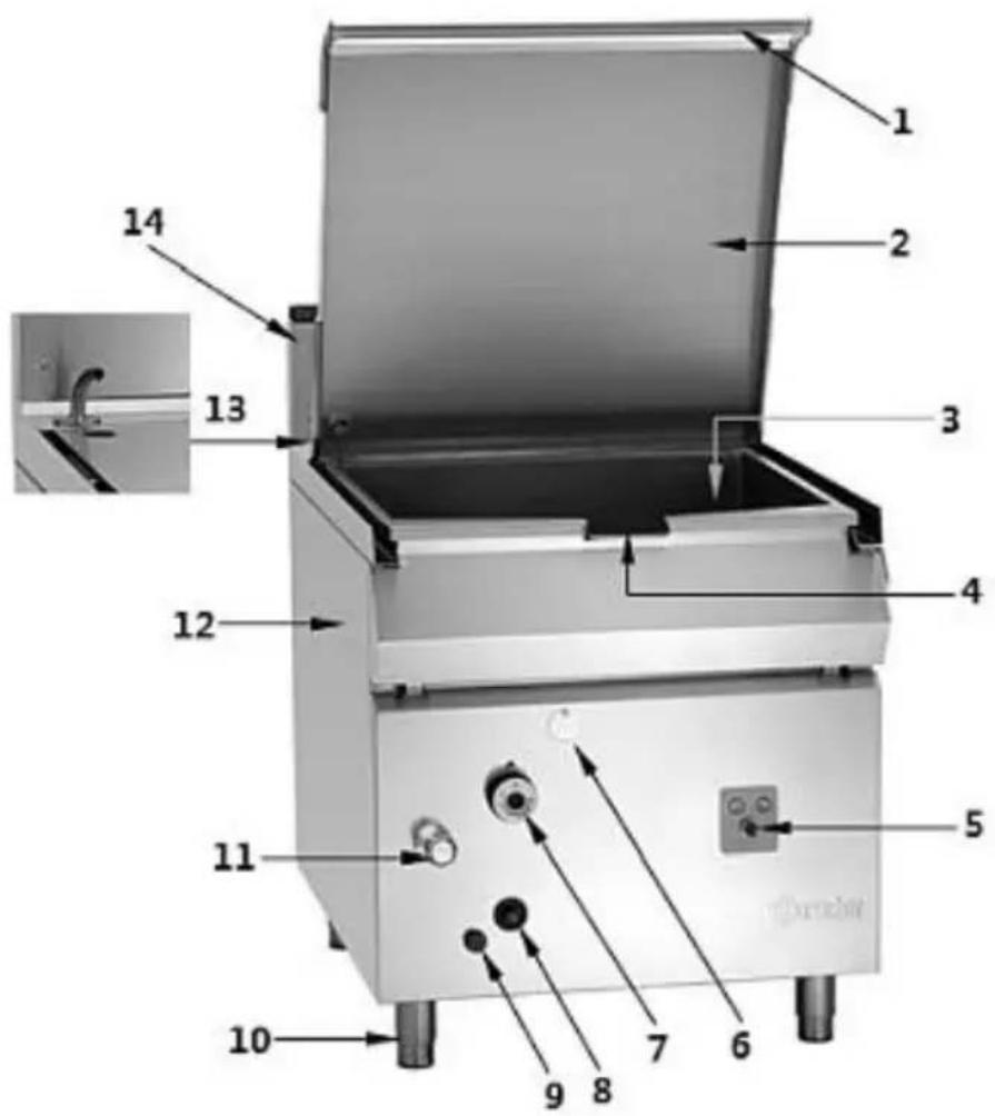 BARTSCHER 900 G87LHK - Éléments de l'appareil - 1