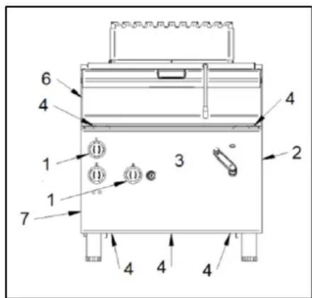 BARTSCHER 700 E51LEK - CHANGEMENT DE PIÈCES - 1
