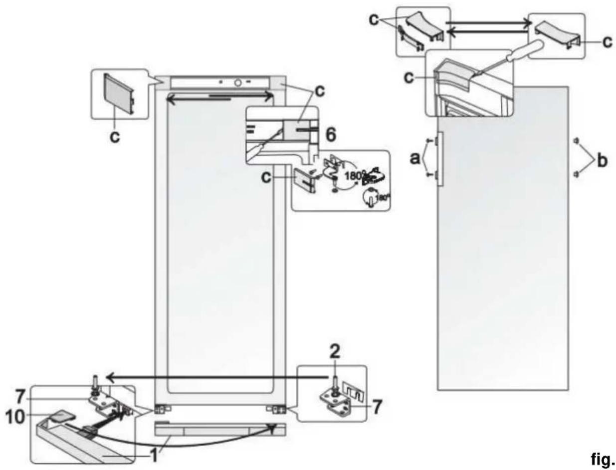 BARTSCHER 700321 - Refrigerator for bottles 700272 (fig. 8) - 1