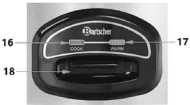 Bartscher COCK WARM 16 17 18