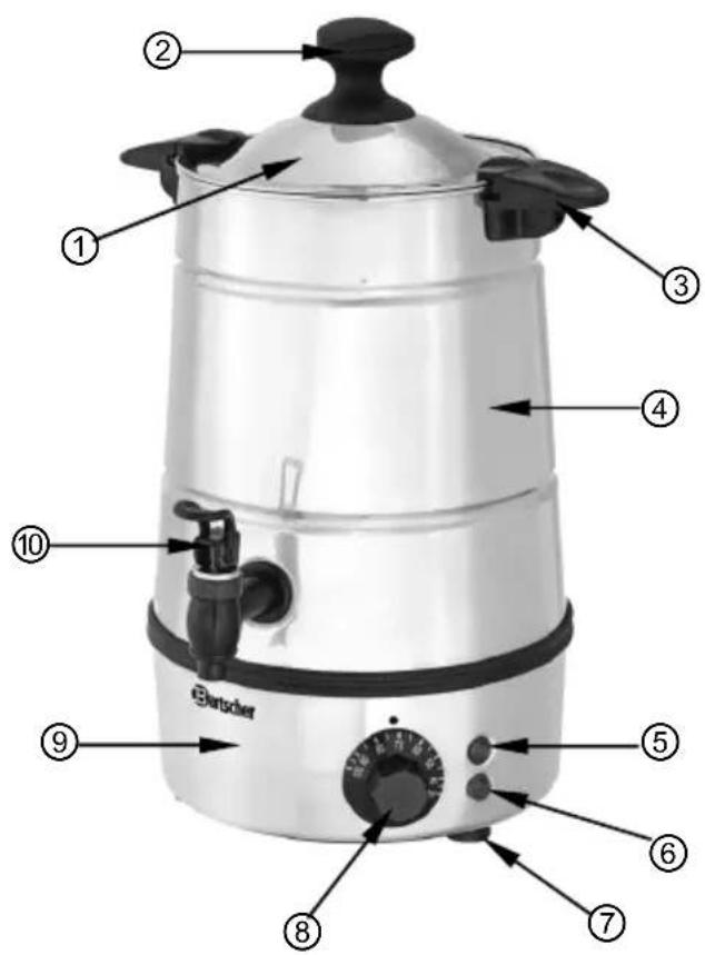 BARTSCHER 150993 - Overview of parts - 1