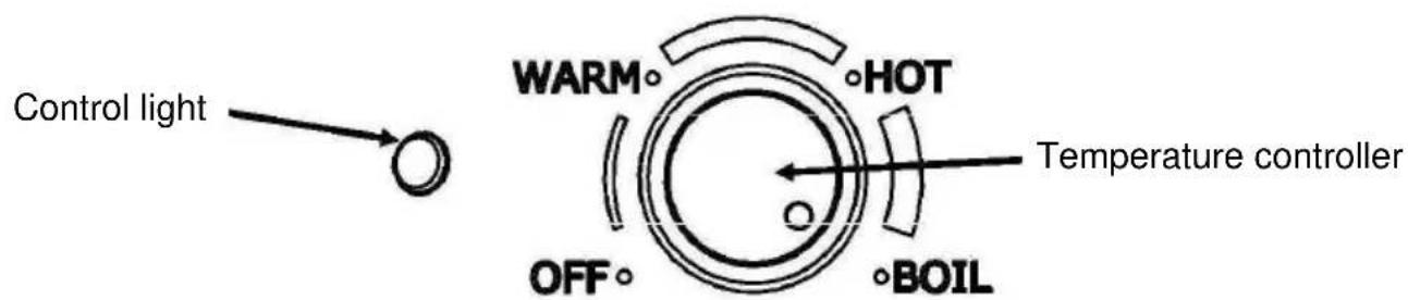 BARTSCHER 150992 - Temperature controller settings - 1