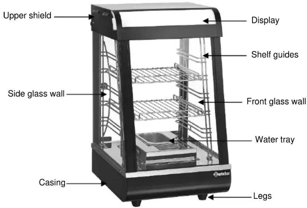 BARTSCHER Deli Compact 306057 - Overview of parts - 1