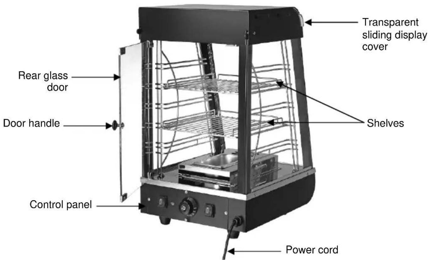BARTSCHER Deli Compact 306057 - Overview of parts - 2