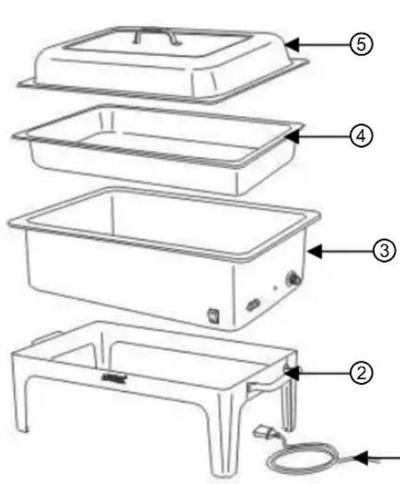 BARTSCHER 500840 - Baugruppenübersicht - 1