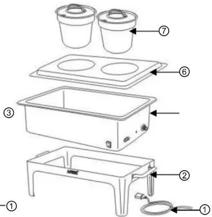 BARTSCHER 500840 - Overview of parts - 2