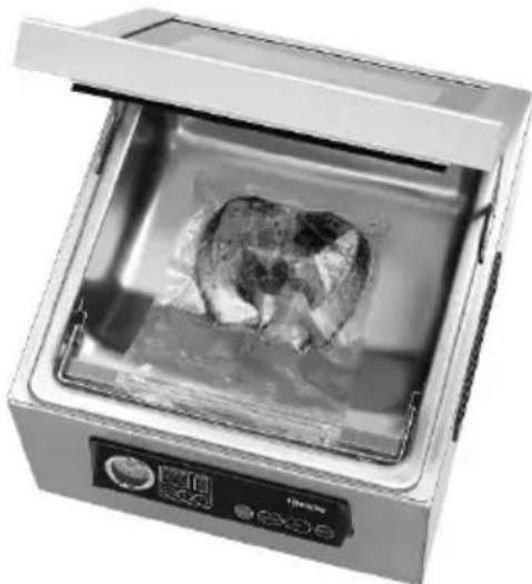 BARTSCHER 300747 - Placement des sachets de mise sous vide dans le compartiment de mise sous vide - 1