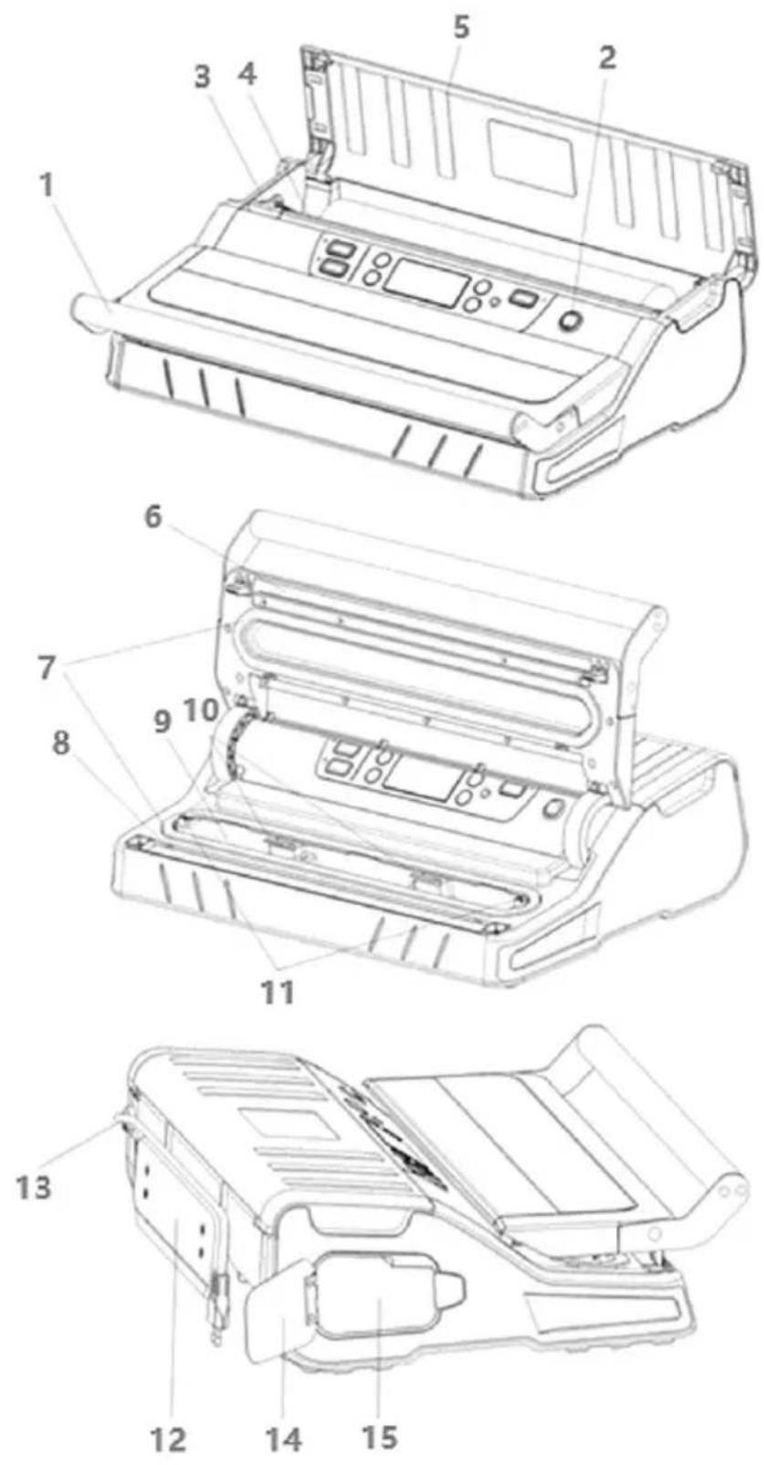 BARTSCHER 300746 - Éléments de l'appareil - 1