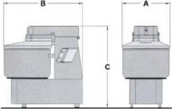 BARTSCHER 101867 - Dimensões de estorvo - 2