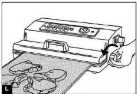 BARTSCHER 300435 - Automatic vacuum packing cycle with bags (precut or see P. 5.5.4) - 10