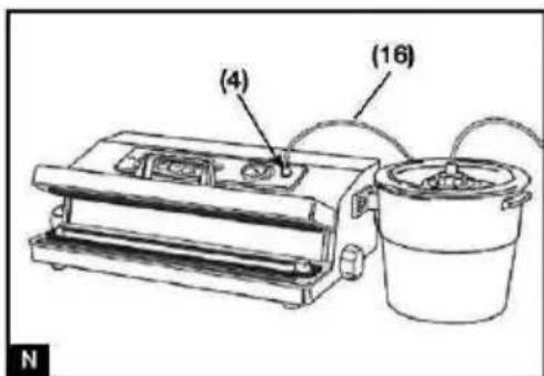BARTSCHER 300435 - Automatic vacuum packing cycle with containers - 1
