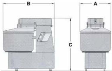 BARTSCHER 101865 - Dimensioni d'ingombro - 2