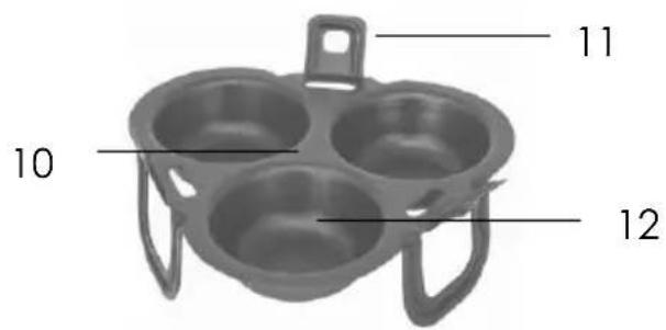 KALORIK MAXX FT 47824 SS - PARTS DESCRIPTION - 2