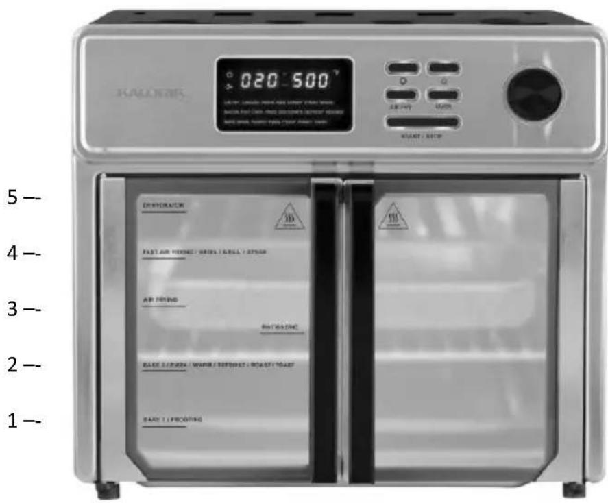 KALORIK MAXX AFO 50253 OW - PRODUIT ET PIÈCES - 1