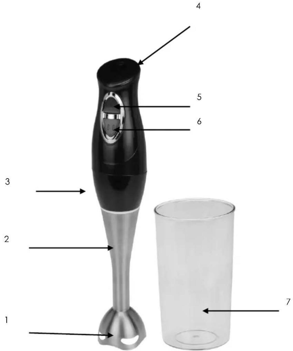 KALORIK MS 39731 - PARTS DESCRIPTION / DESCRIPTION DES ÉLÉMENTS - 1