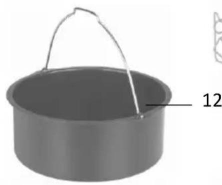 KALORIK MAXX FT 50931 OW - PARTS DESCRIPTION - 2