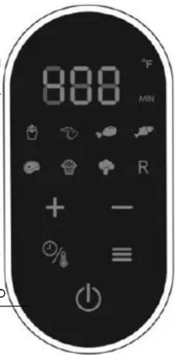 KALORIK FT 47859 BK - PANTALLA Y FUNCIONES - 1