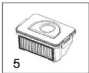 KALORIK RVC 46588 - PARTS DESCRIPTION / DESCRIPTION DES ÉLÉMENTS - 5