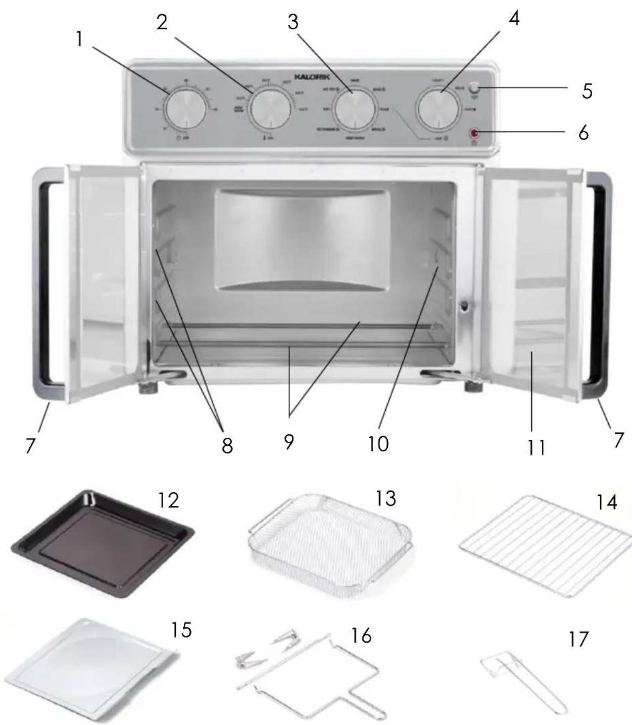 KALORIK MAXX AFO 47267 OW - WARRANTY 30 - 1