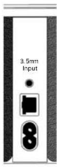 ELAC Discovery Z3 DS-Z31W - Verwenden des 3.5 mm Eingangs: - 1