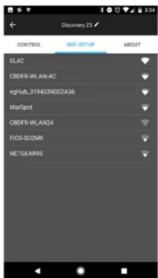 Discovery 23 CONTROL WIFI SETUP ABOUT ELAC CBDFR-WLAN-AC ngHub_319453ND02A36 MarSpot CBDFR-WLAN24 FiOS-SUZMK NETGEAR95