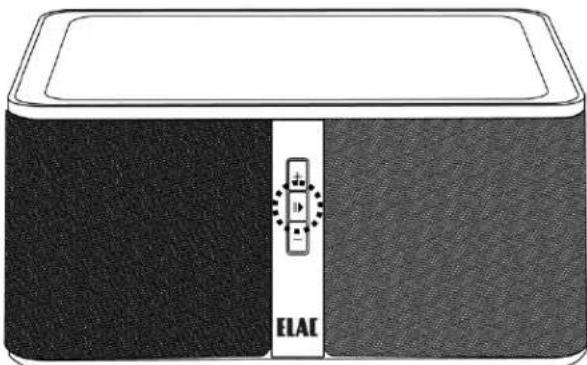 ELAC Discovery Z3 DS-Z31W - Synchroniser à partir du panneau avant - 1