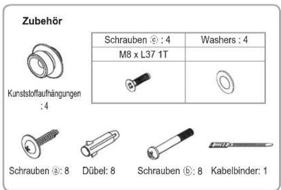 SAMSUNG WMN4277TT - Montageanleitung für schwenkbare Wandhalterung mit Winkeljustierung WMN4277TT - 5