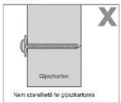 SAMSUNG WMN4277TT - A fali konzol felszerelése - 8