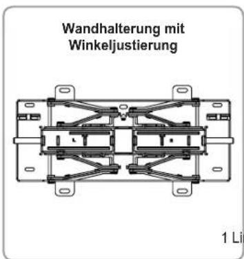 SAMSUNG WMN4277TT - Montageanleitung für schwenkbare Wandhalterung mit Winkeljustierung WMN4277TT - 3