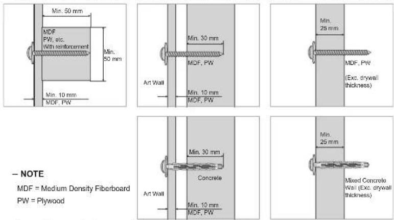 SAMSUNG WMN4277TT - Wall Bracket Assembly - 1