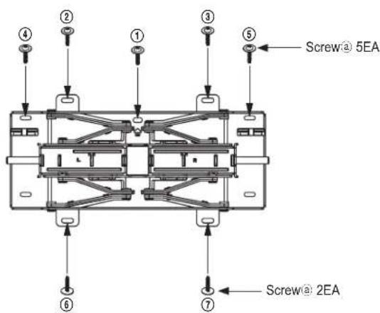 SAMSUNG WMN4277TT - Wall Bracket Assembly - 5